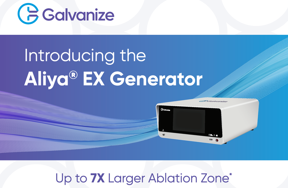 Galvanize Therapeutics Receives FDA Clearance for Aliya EX Generator
